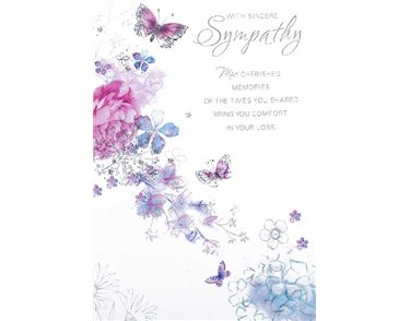C50 SYMPATHY CARD ESSENTIAL  6S