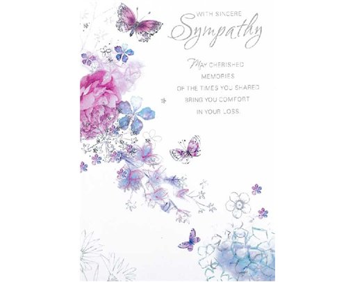 C50 SYMPATHY CARD ESSENTIAL  6S