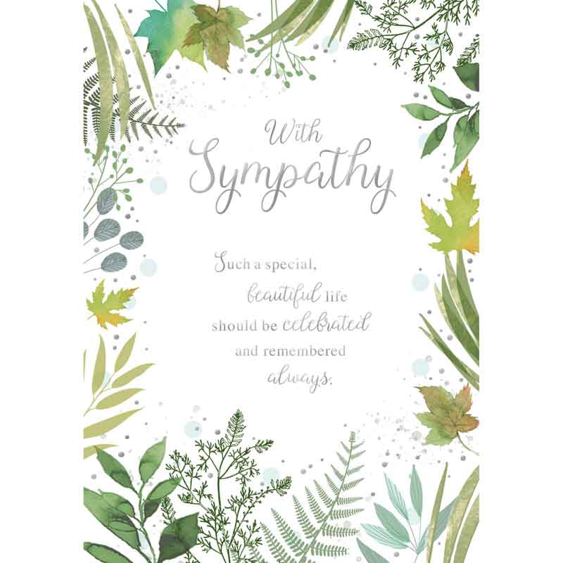 C50 SYMPATHY CARD ESSENTIAL  6S