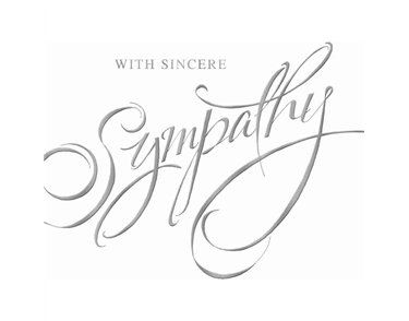 C50 SYMPATHY CARD ESSENTIAL  6S