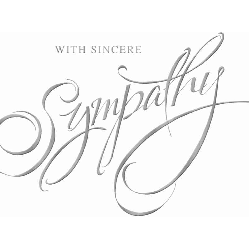 C50 SYMPATHY CARD ESSENTIAL  6S