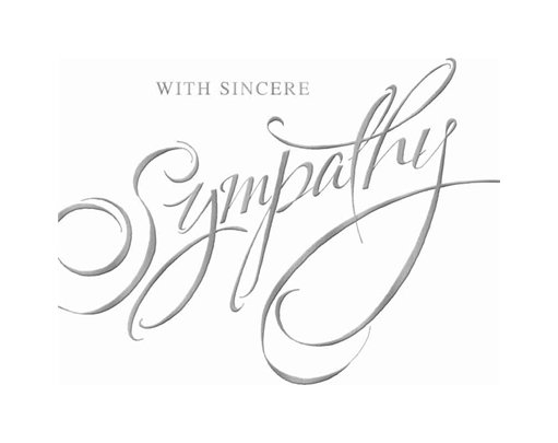 C50 SYMPATHY CARD ESSENTIAL  6S
