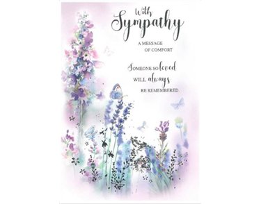 C50 SYMPATHY CARD ESSENTIAL  6S