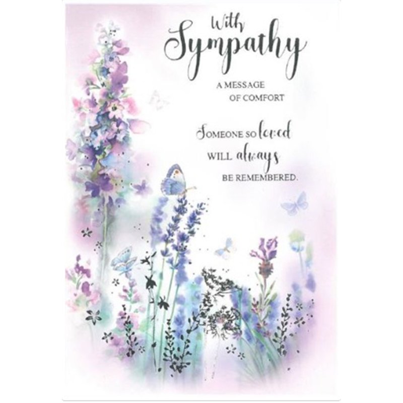 C50 SYMPATHY CARD ESSENTIAL  6S