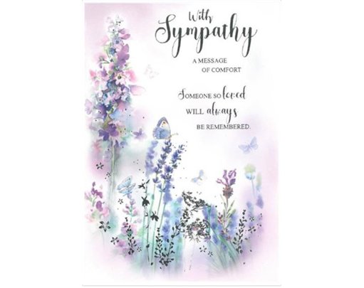 C50 SYMPATHY CARD ESSENTIAL  6S