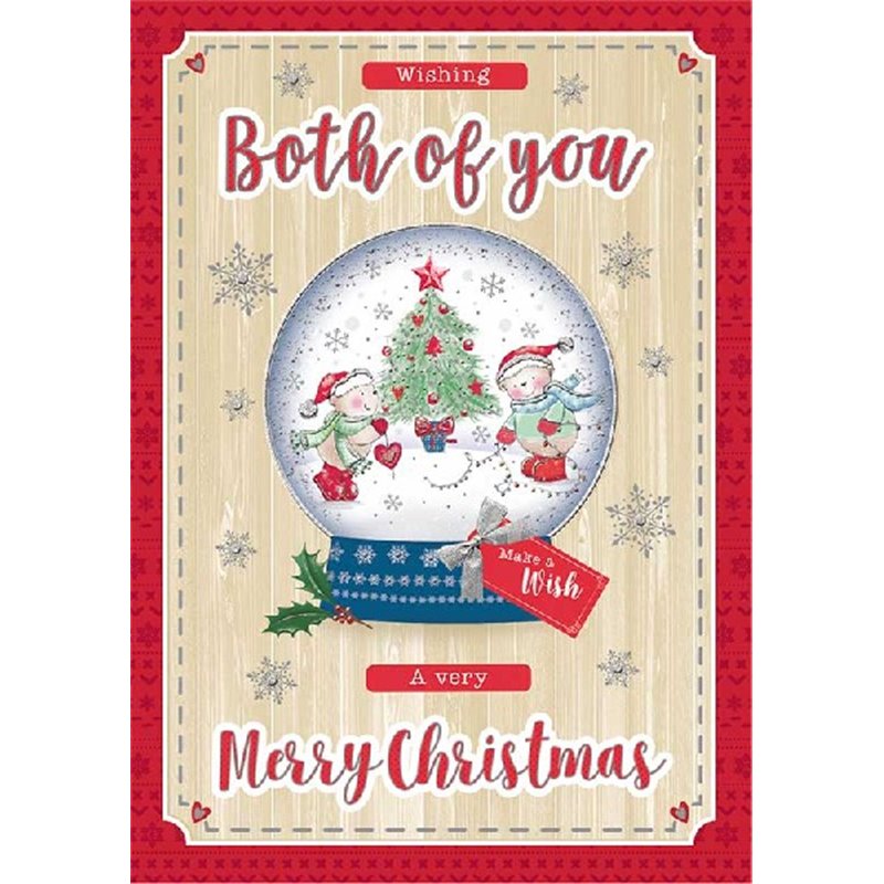 10x7in TO BOTH OF YOU BOXED CARD  3S