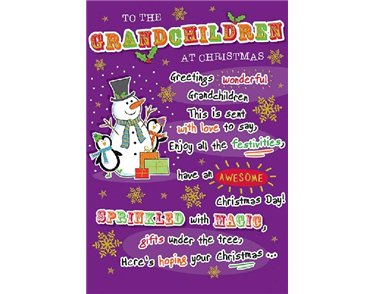 C75 TO THE GRANDCHILDREN REGAL XMAS  6S