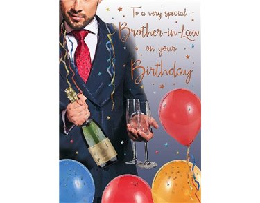 C75 BROTHER IN LAW BIRTHDAY SPECIAL THOUGHTS 6S
