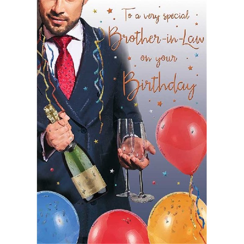 C75 BROTHER IN LAW BIRTHDAY SPECIAL THOUGHTS 6S