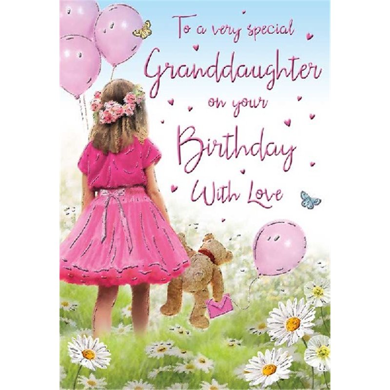 C75 GRANDDAUGHTER BIRTHDAY SPECIAL THOUGHTS 6S