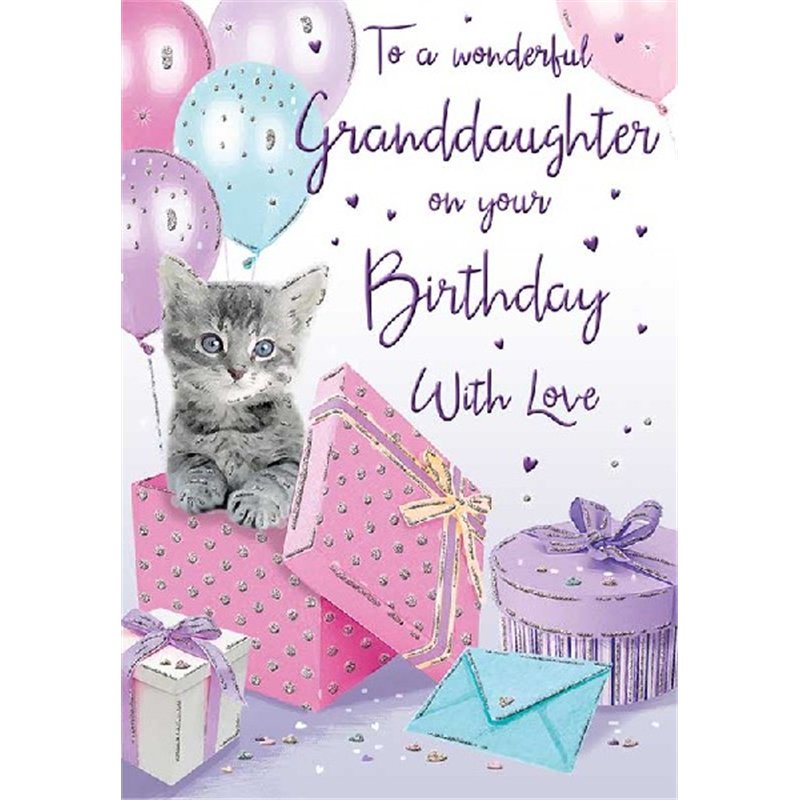C75 GRANDDAUGHTER BIRTHDAY SPECIAL THOUGHTS 6S