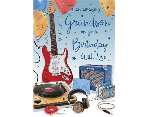 C75 GRANDSON BIRTHDAY SPECIAL THOUGHTS  6S