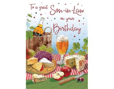 C75 SON IN LAW BIRTHDAY SPECIAL THOUGHTS  6S