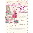 C75 AGE 18 GRANDDAUGHTER LOVE & WISHES  6S