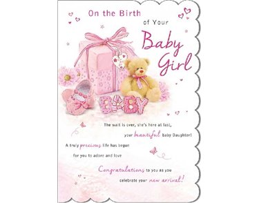 C75 BABY GIRL LOVE & WISHES  6S
