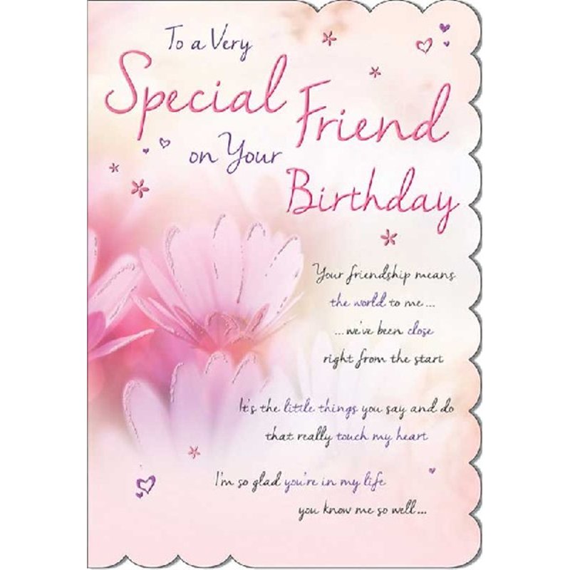 C75 FRIEND B/DAY LOVE & WISHES  6S