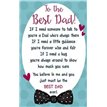 BEST DAD KEEPSAKE CARD  6S