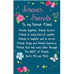 FOREVER FRIENDS KEEPSAKE CARD  6S