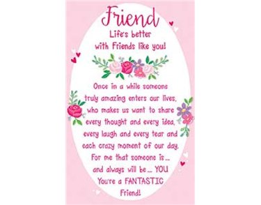 LIFES BETTER WITH YOU KEEPSAKE CARD  6S