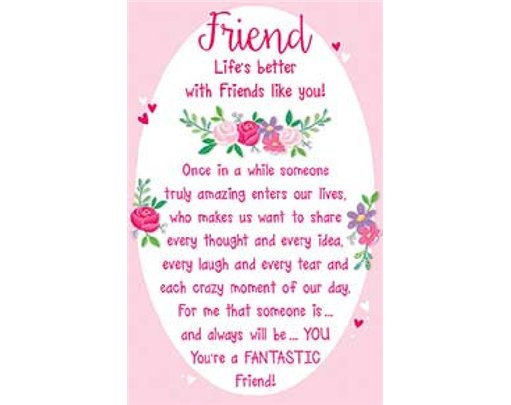 LIFES BETTER WITH YOU KEEPSAKE CARD  6S