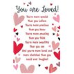 YOU ARE LOVED KEEPSAKE CARD  6S