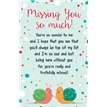 OPEN MISSING YOU KEEPSAKE CARD  6S