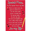 LOVE SPECIAL MAN KEEPSAKE CARD  6S