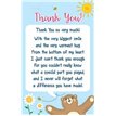 THANK YOU VERY MUCH KEEPSAKE CARD  6S