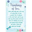 THINKING OF YOU RAINY DAYS KEEPSAKE CARD  6S