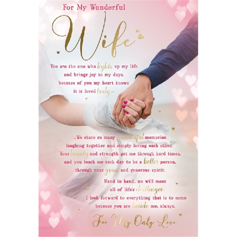 C75 WIFE SEALED WITH A LOVING WISH  6S