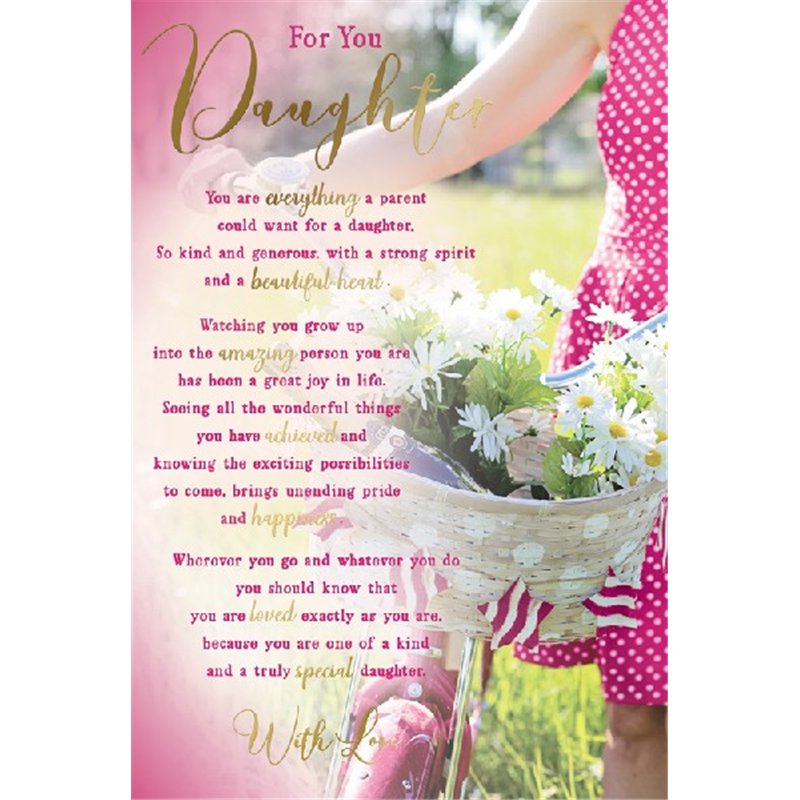 C75 DAUGHTER SEALED WITH A LOVING WISH  6S