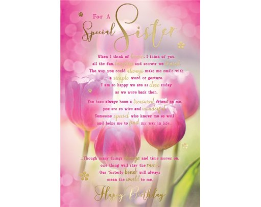 C75 SISTER SEALED WITH A LOVING WISH  6S