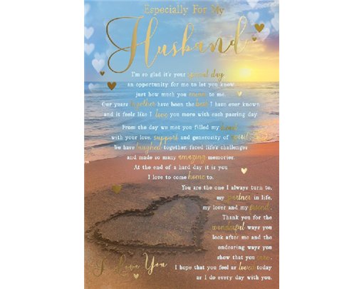 C75 HUSBAND SEALED WITH A LOVING WISH  6S