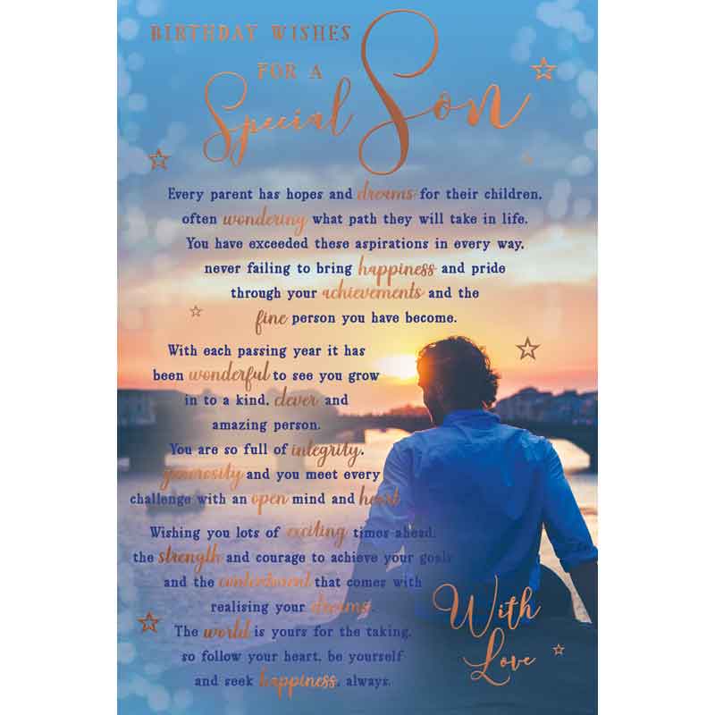 C75 SON SEALED WITH A LOVING WISH  6S