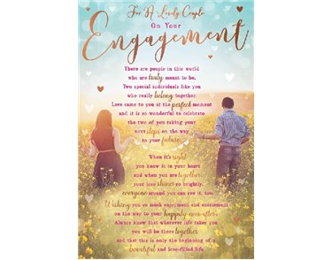 C75 ENGAGEMENT SEALED WITH A LOVING WISH  6S