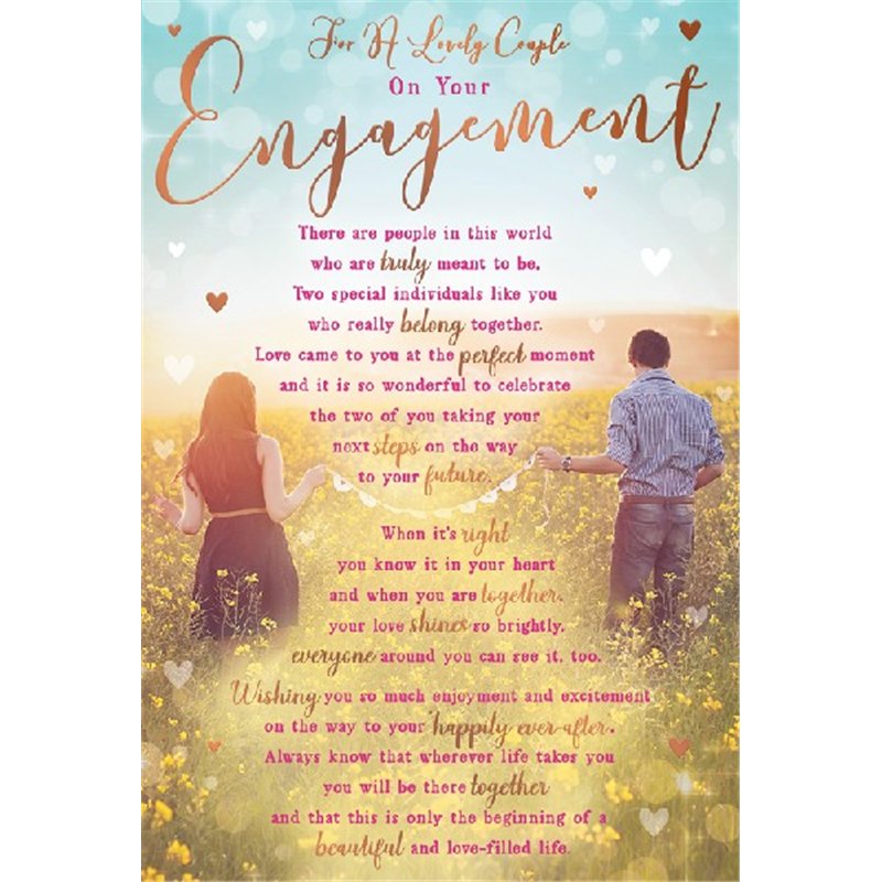 C75 ENGAGEMENT SEALED WITH A LOVING WISH  6S