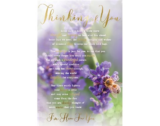 C75 THINKING OF YOU SEALED WITH A LOVING WISH