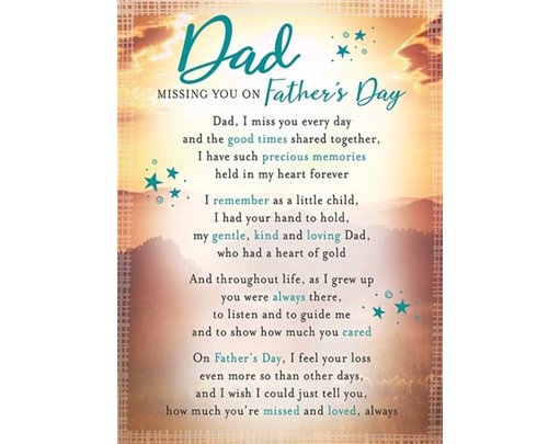 DAD REGAL FATHERS DAY GRAVE CARDS 6S
