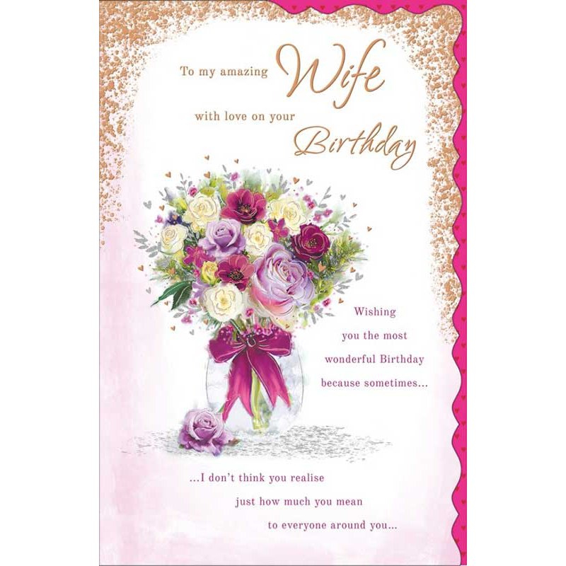 12x8in 8PAGE WIFE TRULY YOURS 6S