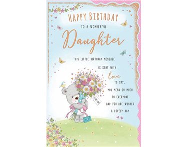 12x8in 8PAGE DAUGHTER TRULY YOURS 6S
