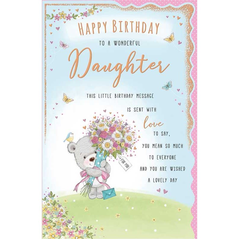 12x8in 8PAGE DAUGHTER TRULY YOURS 6S