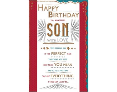 12x8in 8PAGE SON TRULY YOURS 6S