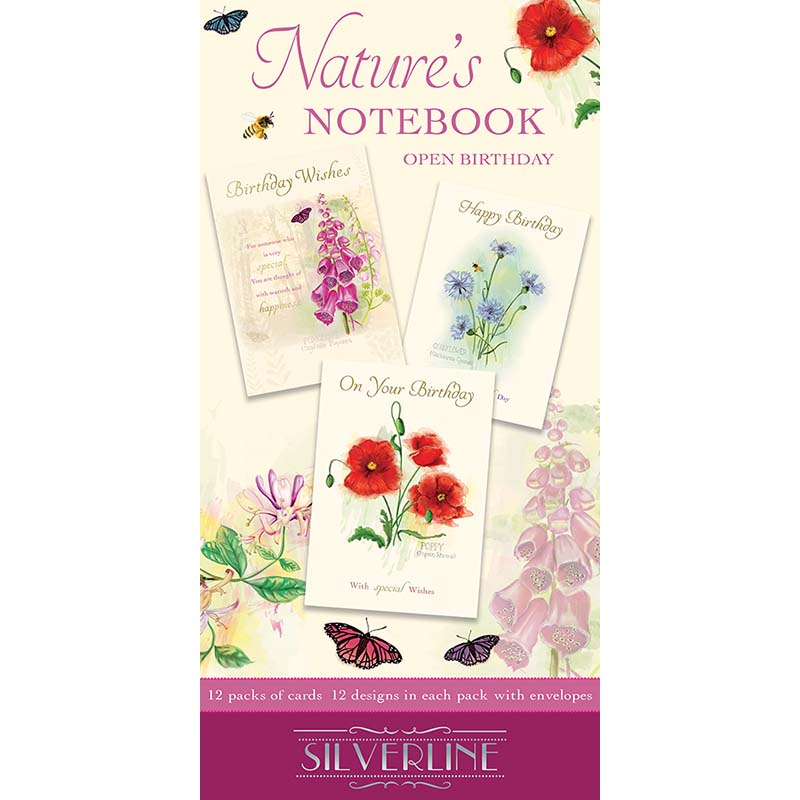 NATURES NOTEBOOK FLATBOX 144S