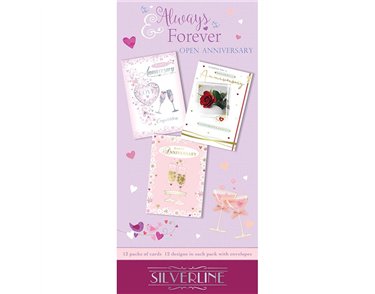ALWAYS & FOREVER ANNIVERSARY FLATBOX 144S