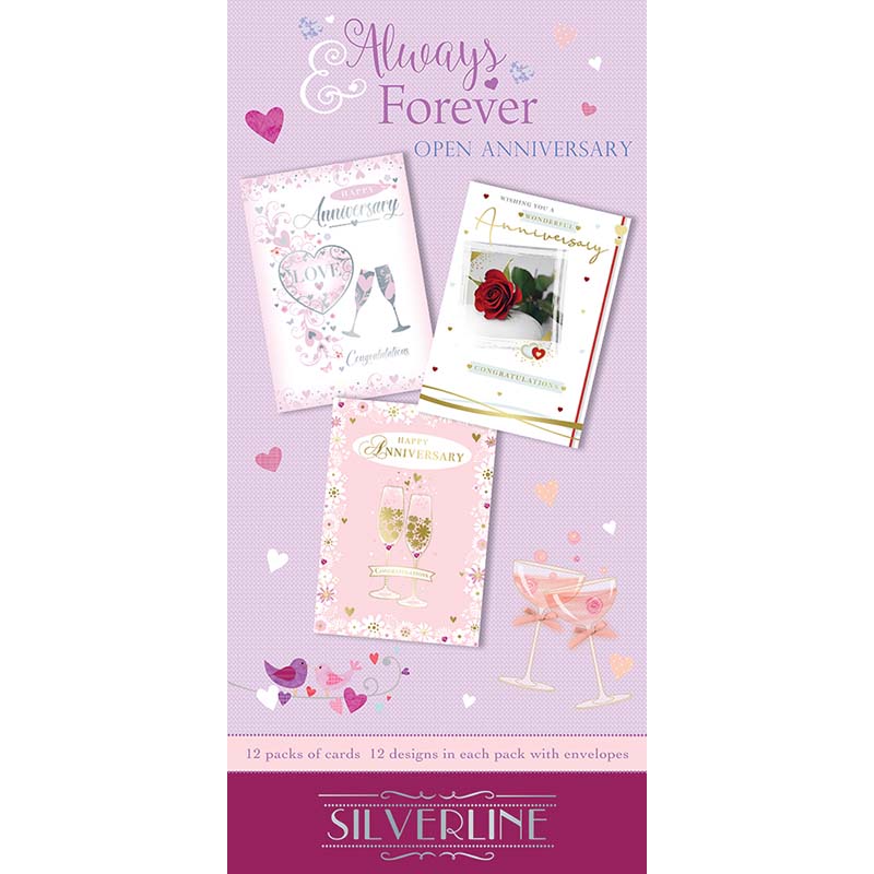 ALWAYS & FOREVER ANNIVERSARY FLATBOX 144S