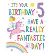 C50 AGE 5 GIRL RAINBOW E/DAY 6S