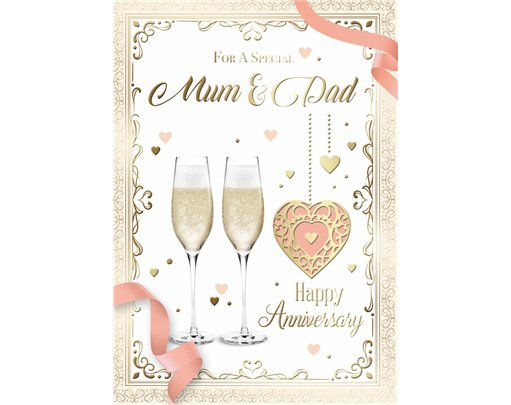 C50 MUM & DAD ANNIVERSARY TRAD SILVERLINE E/DAY 12S
