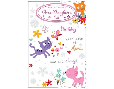 C75 GRAND-DAUGHTERS 1ST BIRTHDAY REFLECTIVE THOUGHTS 6S