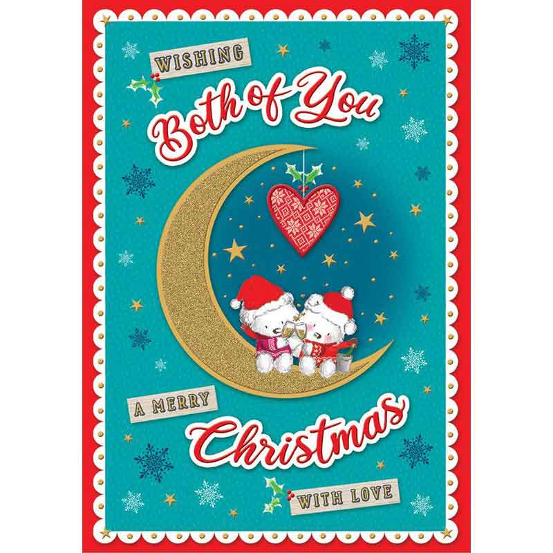10x7in TO BOTH OF YOU BOXED CARD  3S