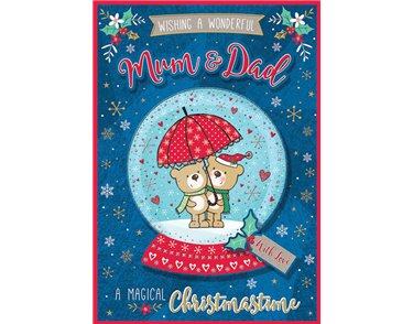 10x7in MUM & DAD BOXED CARD  3S